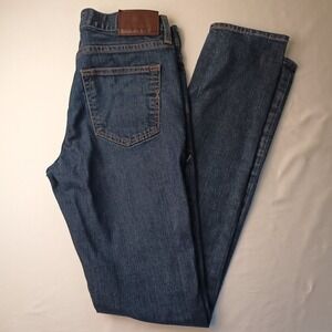 Express Mens Skinny Leg Jeans Size 29x34 Dark Wash Classic Stretch Casual